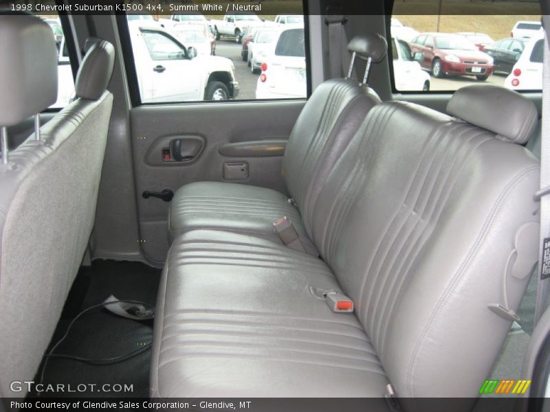Rear Seat of 1998 Suburban K1500 4x4