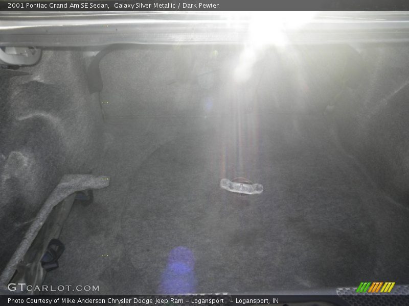 Galaxy Silver Metallic / Dark Pewter 2001 Pontiac Grand Am SE Sedan
