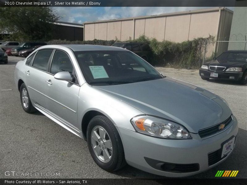 Silver Ice Metallic / Ebony 2010 Chevrolet Impala LT