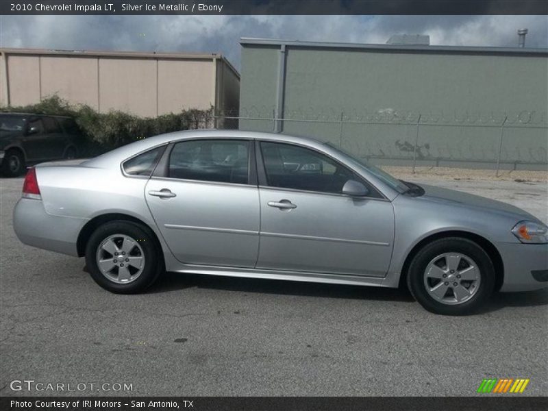 Silver Ice Metallic / Ebony 2010 Chevrolet Impala LT