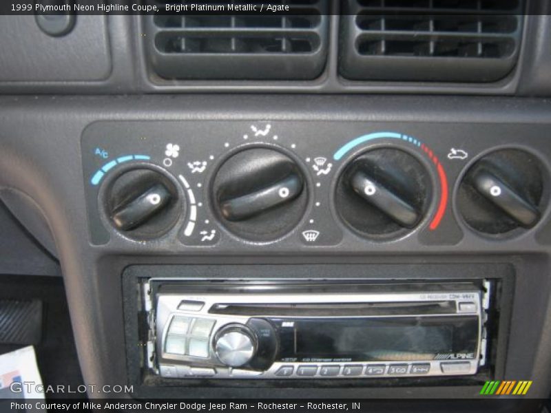 Bright Platinum Metallic / Agate 1999 Plymouth Neon Highline Coupe