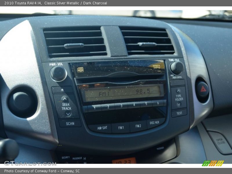 Classic Silver Metallic / Dark Charcoal 2010 Toyota RAV4 I4