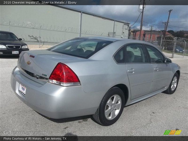 Silver Ice Metallic / Ebony 2010 Chevrolet Impala LT
