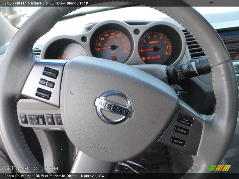 Onyx Black / Frost 2006 Nissan Maxima 3.5 SE