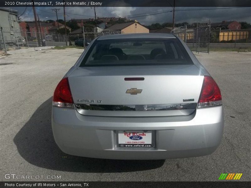 Silver Ice Metallic / Ebony 2010 Chevrolet Impala LT