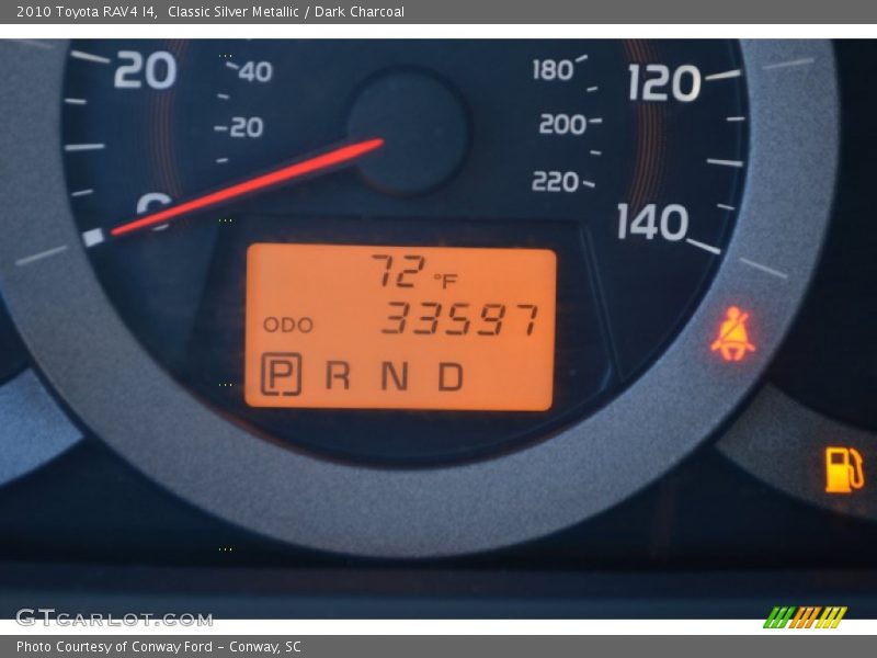 Classic Silver Metallic / Dark Charcoal 2010 Toyota RAV4 I4