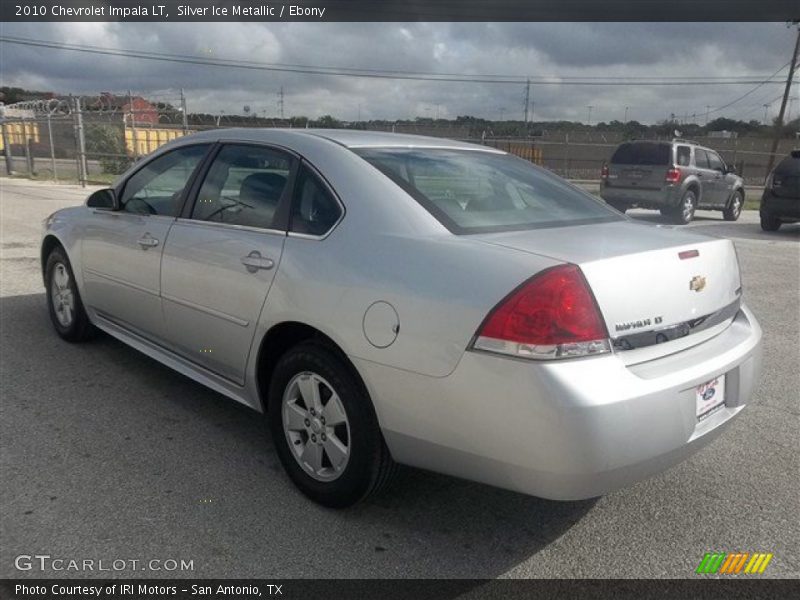 Silver Ice Metallic / Ebony 2010 Chevrolet Impala LT