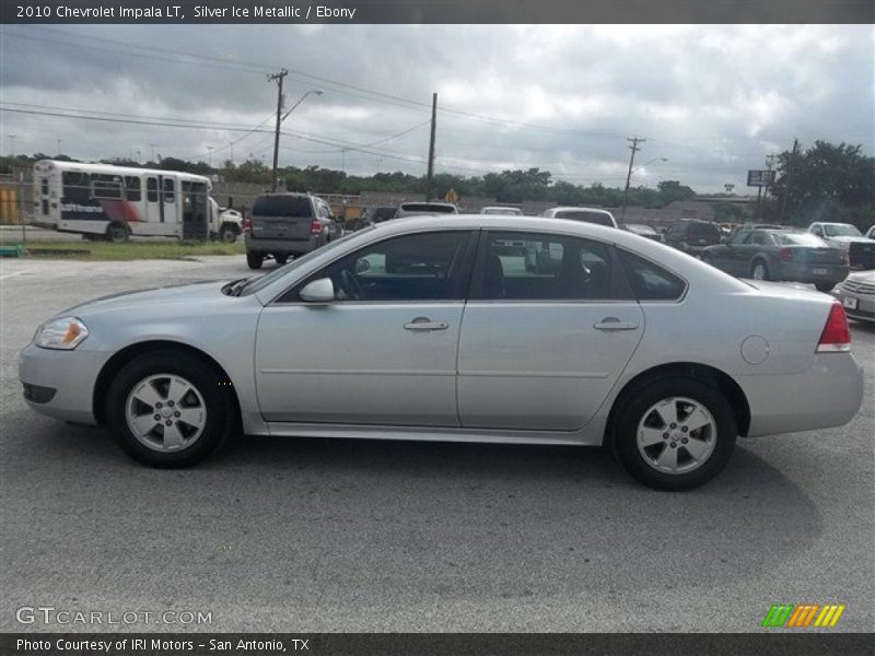 Silver Ice Metallic / Ebony 2010 Chevrolet Impala LT
