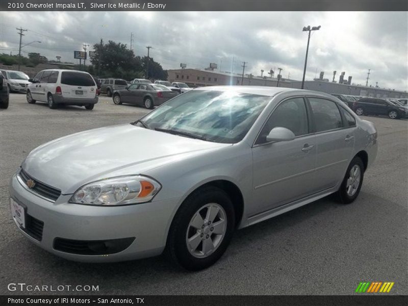 Silver Ice Metallic / Ebony 2010 Chevrolet Impala LT