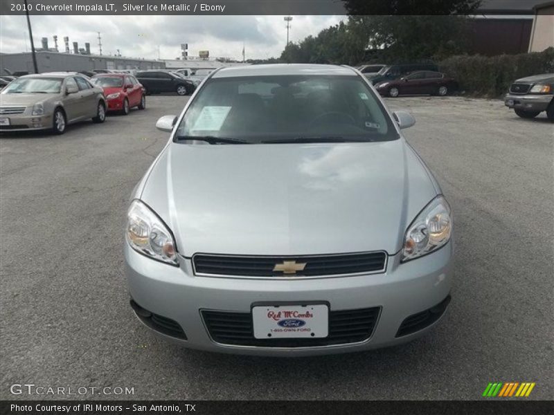 Silver Ice Metallic / Ebony 2010 Chevrolet Impala LT