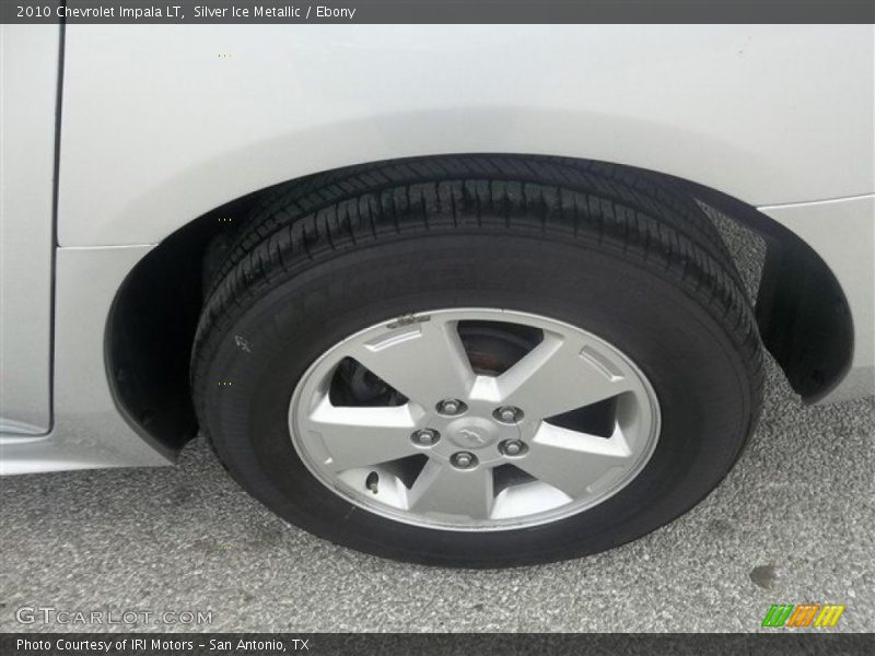 Silver Ice Metallic / Ebony 2010 Chevrolet Impala LT