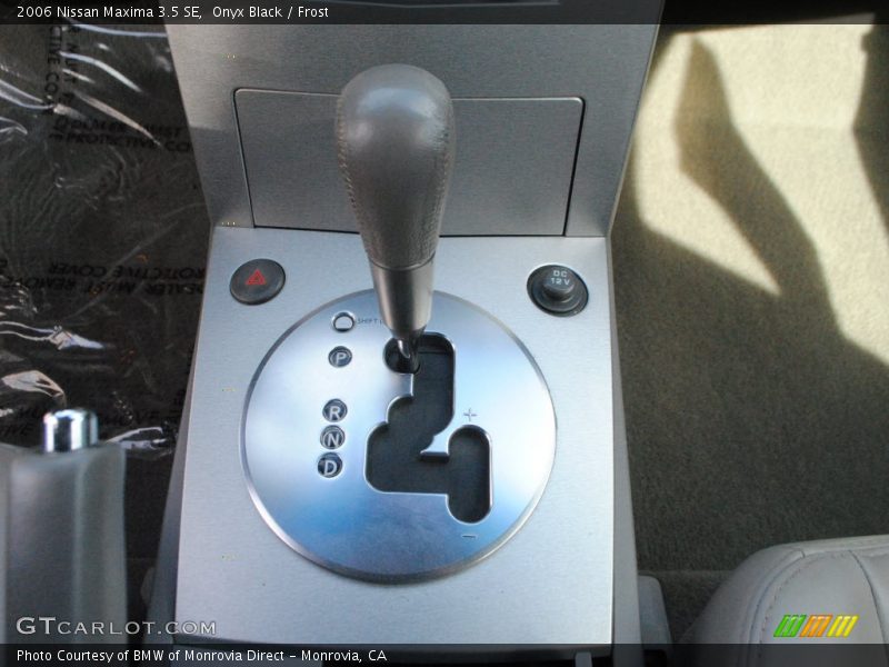 Onyx Black / Frost 2006 Nissan Maxima 3.5 SE