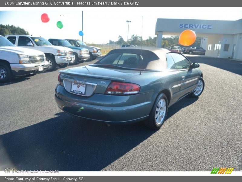 Magnesium Pearl / Dark Slate Gray 2006 Chrysler Sebring GTC Convertible