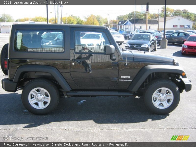 Black / Black 2013 Jeep Wrangler Sport 4x4