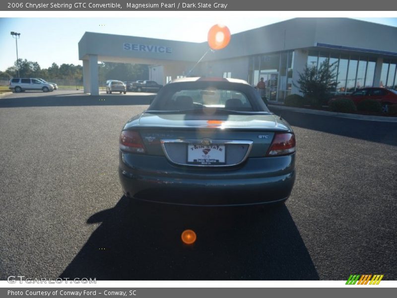Magnesium Pearl / Dark Slate Gray 2006 Chrysler Sebring GTC Convertible