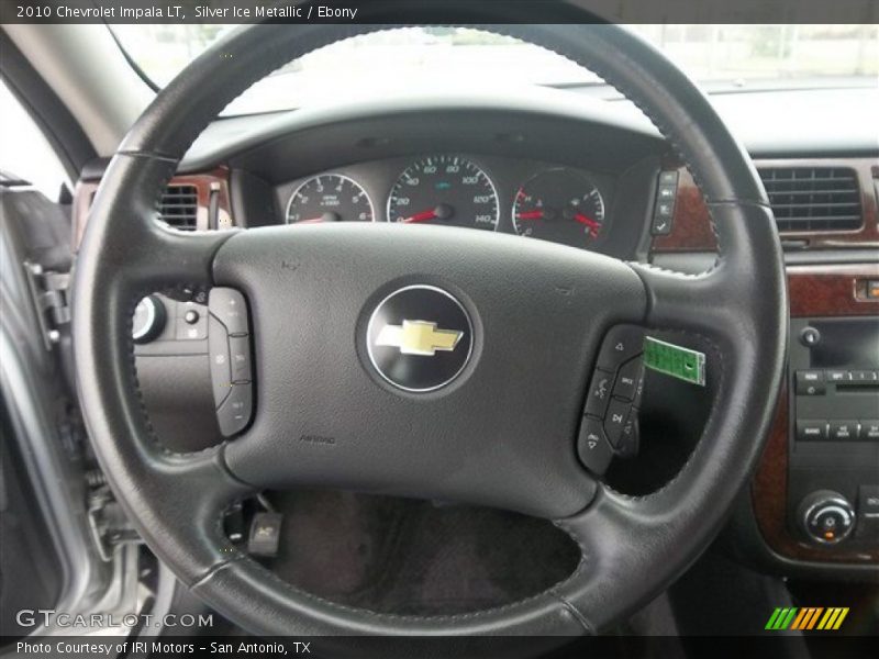 Silver Ice Metallic / Ebony 2010 Chevrolet Impala LT