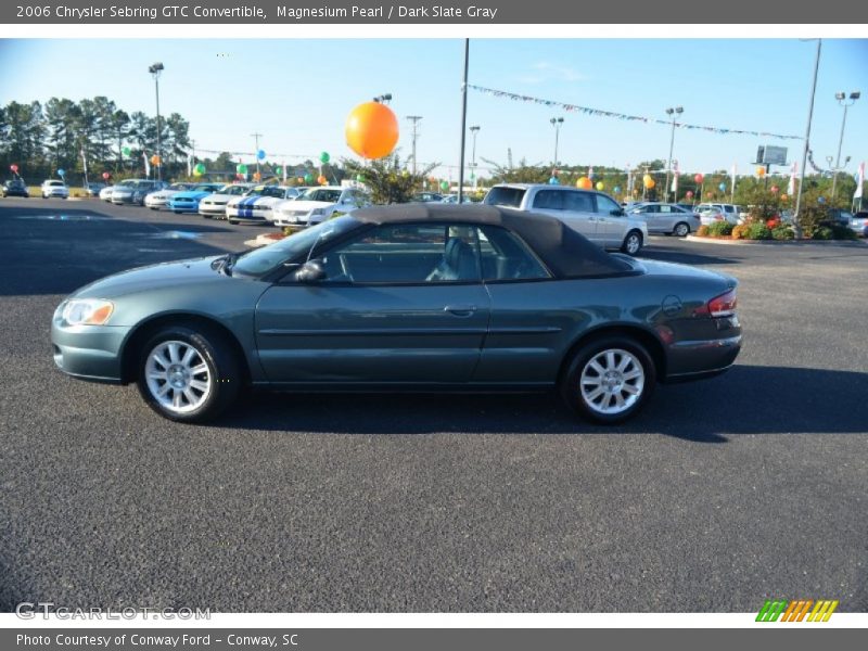 Magnesium Pearl / Dark Slate Gray 2006 Chrysler Sebring GTC Convertible