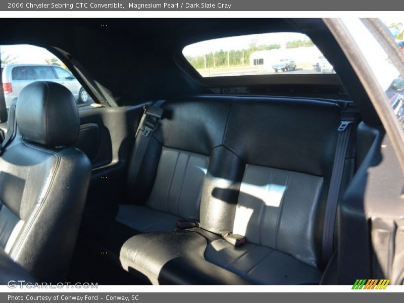 Magnesium Pearl / Dark Slate Gray 2006 Chrysler Sebring GTC Convertible