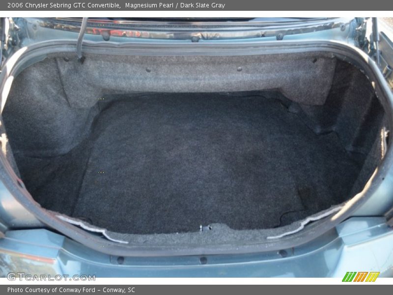 Magnesium Pearl / Dark Slate Gray 2006 Chrysler Sebring GTC Convertible