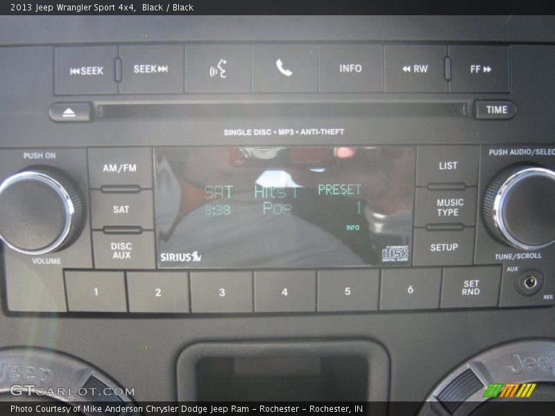 Black / Black 2013 Jeep Wrangler Sport 4x4