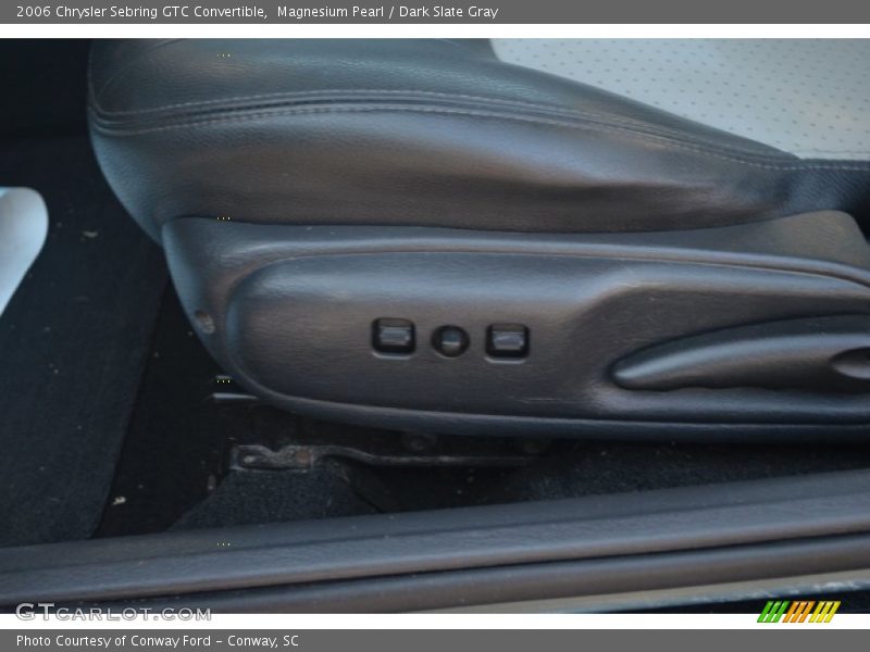 Magnesium Pearl / Dark Slate Gray 2006 Chrysler Sebring GTC Convertible