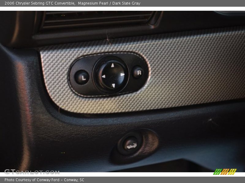 Magnesium Pearl / Dark Slate Gray 2006 Chrysler Sebring GTC Convertible