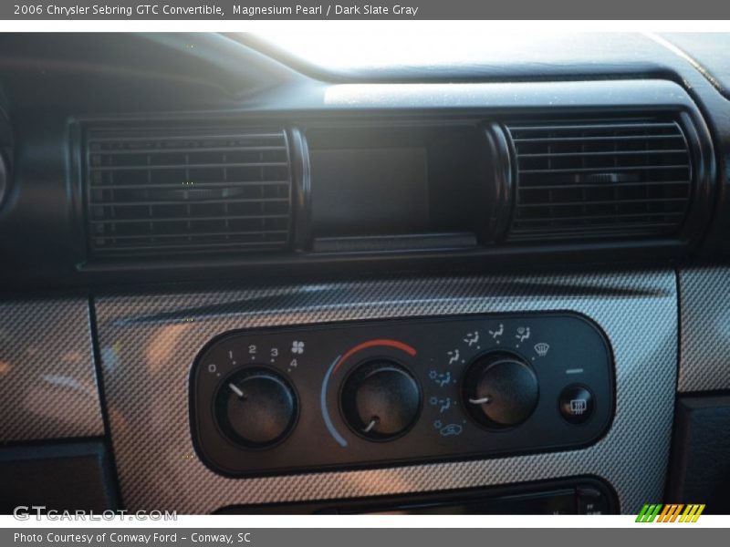 Magnesium Pearl / Dark Slate Gray 2006 Chrysler Sebring GTC Convertible