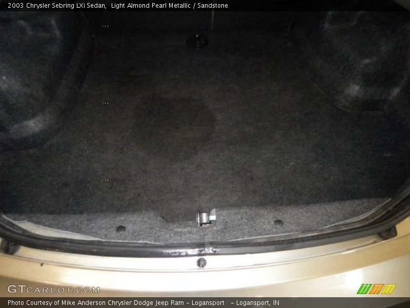Light Almond Pearl Metallic / Sandstone 2003 Chrysler Sebring LXi Sedan