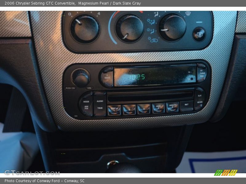 Magnesium Pearl / Dark Slate Gray 2006 Chrysler Sebring GTC Convertible