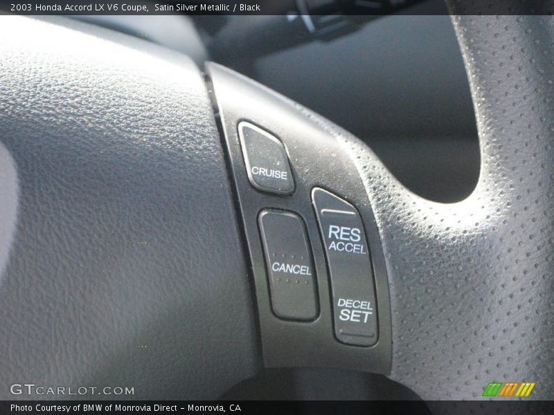 Controls of 2003 Accord LX V6 Coupe