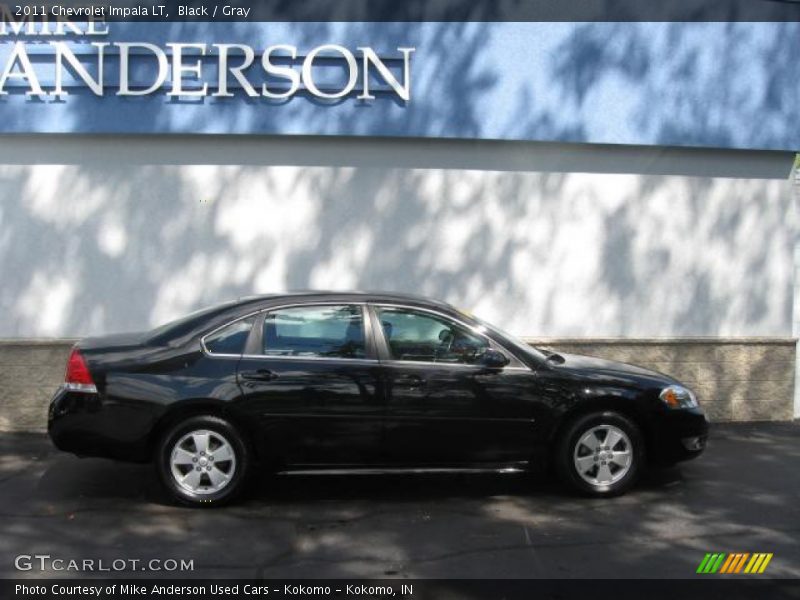 Black / Gray 2011 Chevrolet Impala LT
