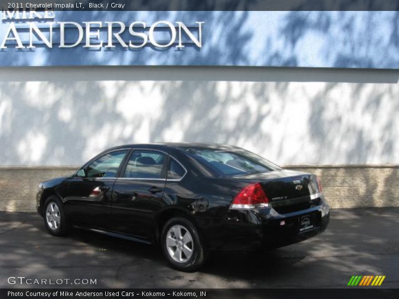 Black / Gray 2011 Chevrolet Impala LT