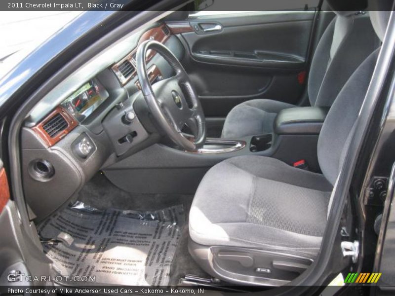 Black / Gray 2011 Chevrolet Impala LT