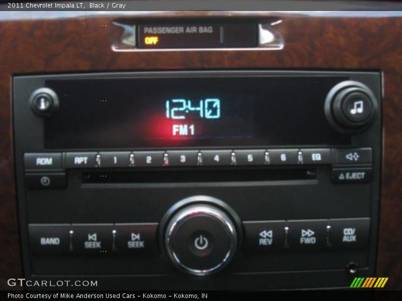 Black / Gray 2011 Chevrolet Impala LT