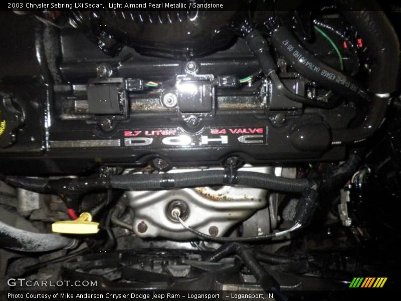  2003 Sebring LXi Sedan Engine - 2.7 Liter DOHC 24-Valve V6