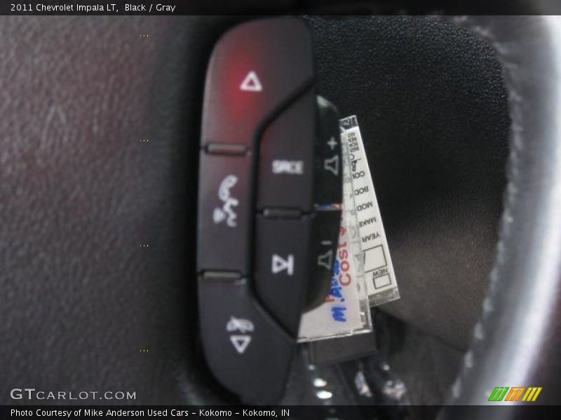 Black / Gray 2011 Chevrolet Impala LT