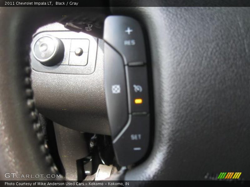 Black / Gray 2011 Chevrolet Impala LT