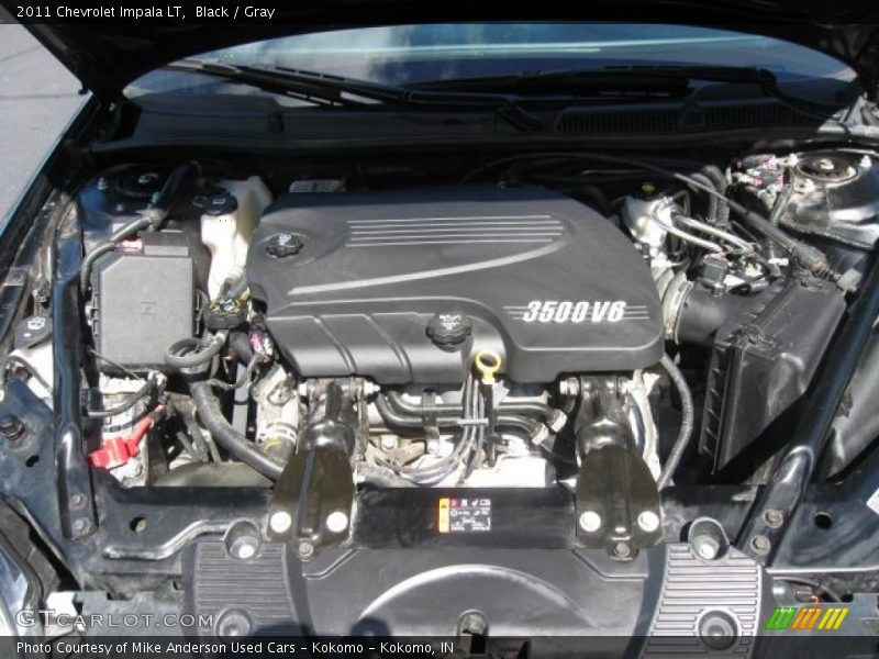 Black / Gray 2011 Chevrolet Impala LT
