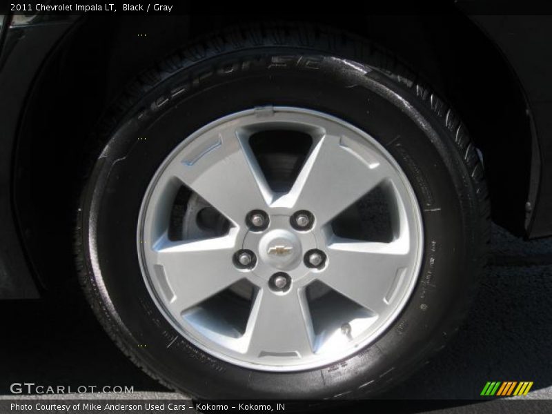 Black / Gray 2011 Chevrolet Impala LT