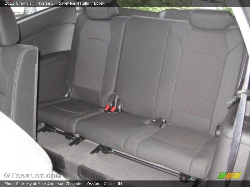 Silver Ice Metallic / Ebony 2012 Chevrolet Traverse LT
