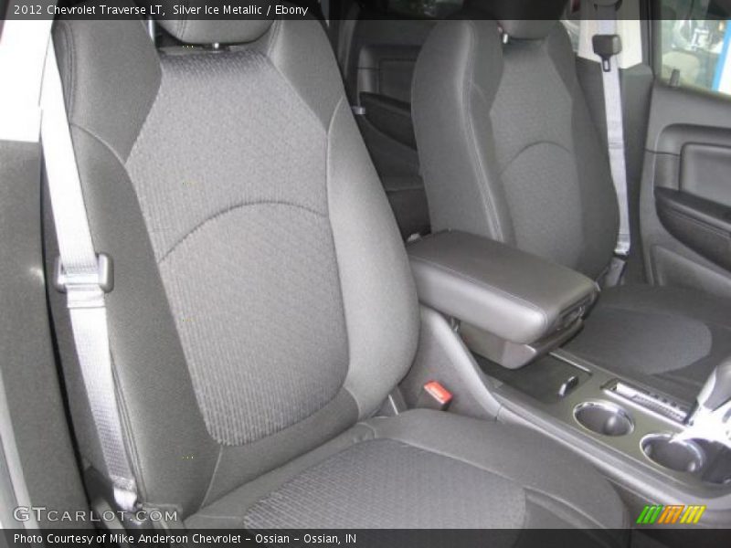 Silver Ice Metallic / Ebony 2012 Chevrolet Traverse LT