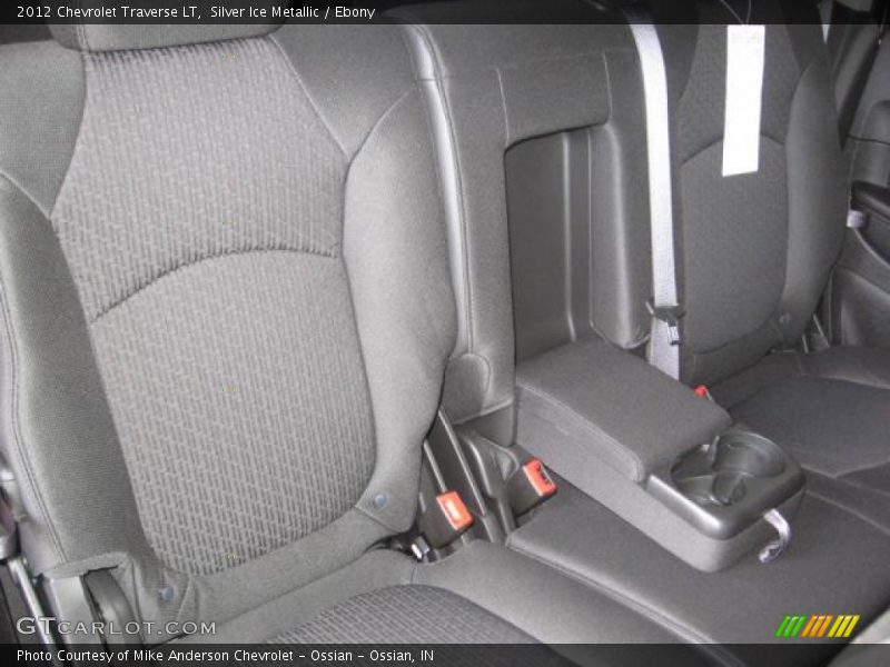 Silver Ice Metallic / Ebony 2012 Chevrolet Traverse LT