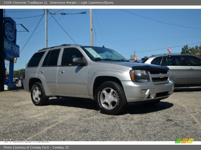 Silverstone Metallic / Light Cashmere/Ebony 2006 Chevrolet TrailBlazer LS