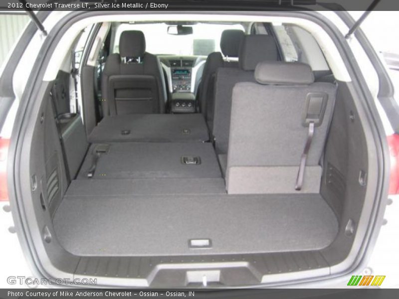 Silver Ice Metallic / Ebony 2012 Chevrolet Traverse LT