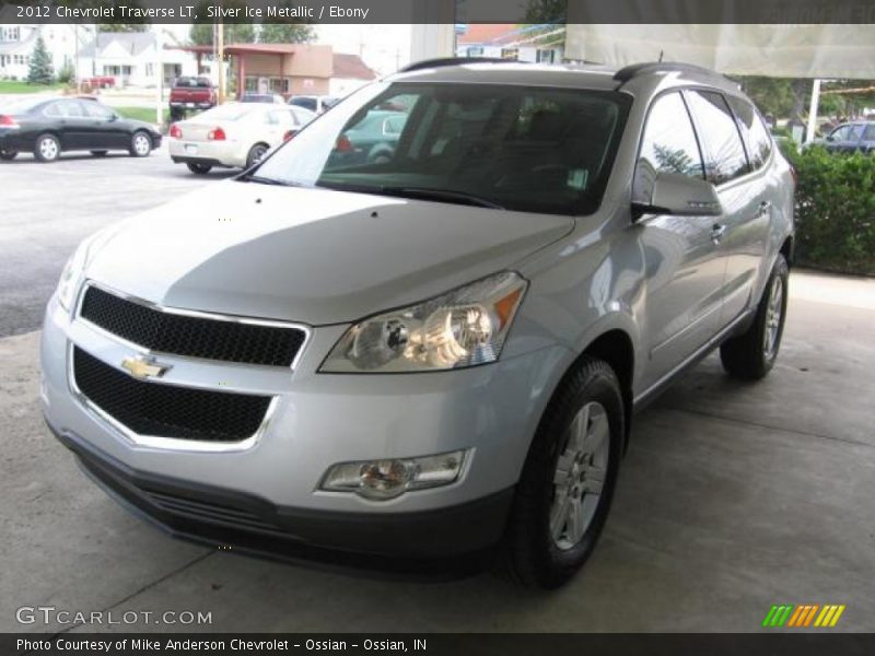 Silver Ice Metallic / Ebony 2012 Chevrolet Traverse LT