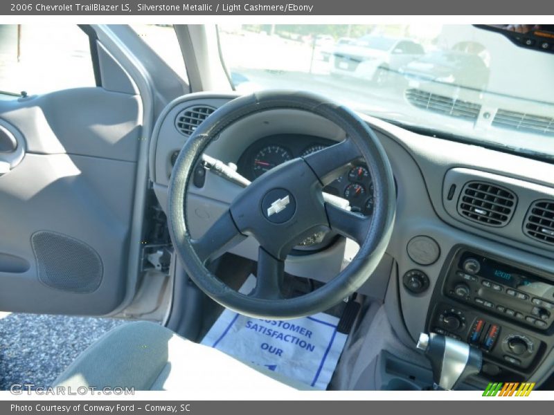 Silverstone Metallic / Light Cashmere/Ebony 2006 Chevrolet TrailBlazer LS