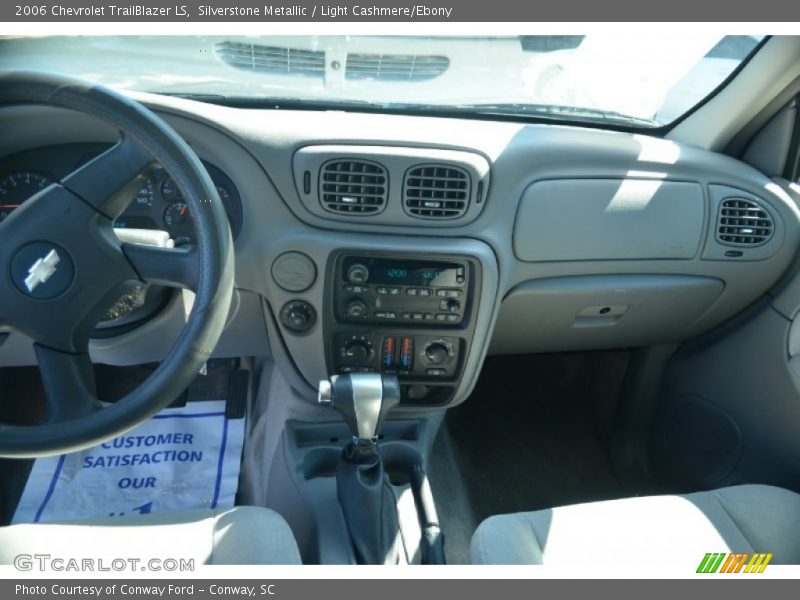 Silverstone Metallic / Light Cashmere/Ebony 2006 Chevrolet TrailBlazer LS
