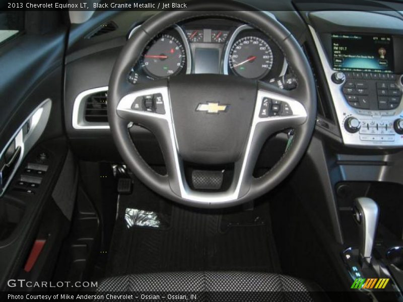 Black Granite Metallic / Jet Black 2013 Chevrolet Equinox LT