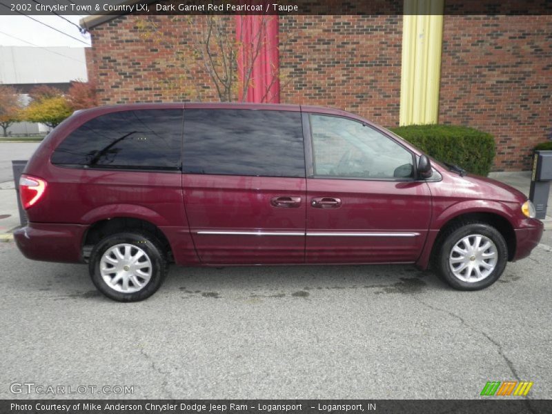  2002 Town & Country LXi Dark Garnet Red Pearlcoat