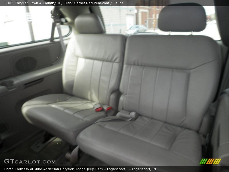 Rear Seat of 2002 Town & Country LXi